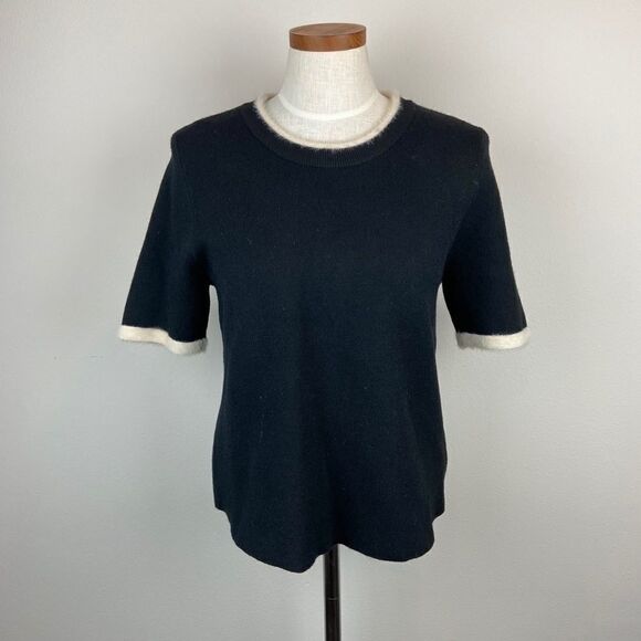 All:Row Faux Fur Sweater Shirt - Picture 1 of 5